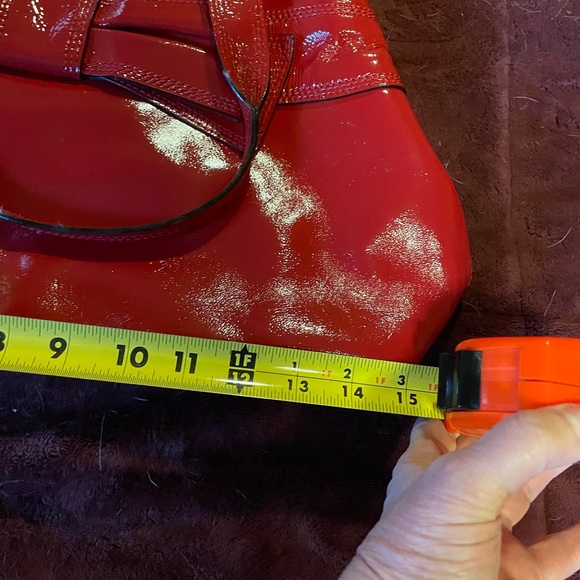 Kate Spade all leather patent bag - Picture 11 of 13